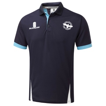 Blade Polo Shirt : Navy / Sky / White